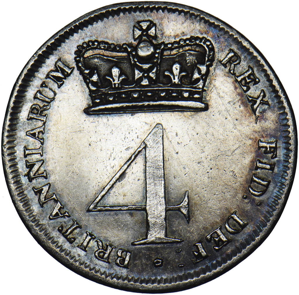 1820 Maundy Fourpence - George III British Silver Coin - Very Nice ...