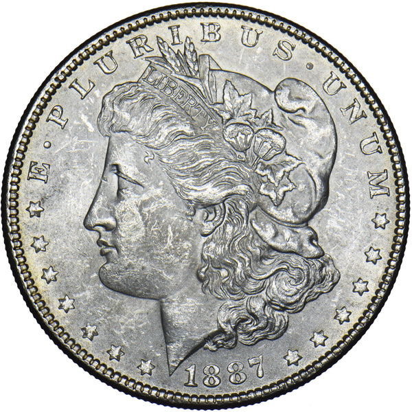 1887 Morgan Dollar - USA Silver Coin - Very Nice