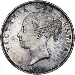 1878 Halfcrown - Victoria British Silver Coin - Very Nice