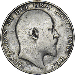 1904 Halfcrown - Edward VII British Silver Coin