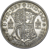 1935 Halfcrown - George V British Silver Coin - Very Nice