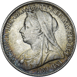 1899 Florin - Victoria British Silver Coin