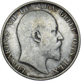 1906 Shilling - Edward VII British Silver Coin