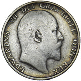 1906 Shilling - Edward VII British Silver Coin