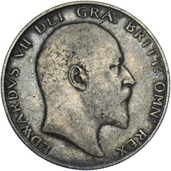 1904 Halfcrown - Edward VII British Silver Coin