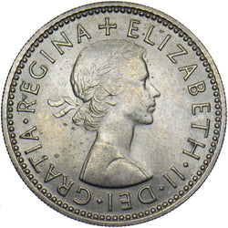 1959 Scottish Shilling - Elizabeth II British Coin - Superb