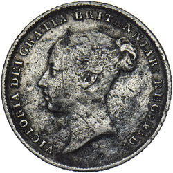 1844 Sixpence - Victoria British Silver Coin