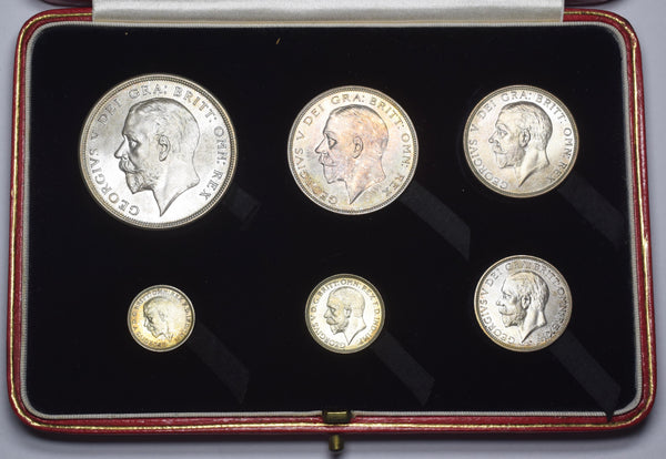 1927 Proof Set - George V British Silver Coins