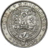 1900 Shilling - Victoria British Silver Coin - Very Nice