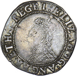 1601-2 Elizabeth I Shilling (mm. 1) - British Silver Hammered Coin - Nice