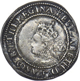 1572 Elizabeth I Sixpence - British Silver Hammered Coin - Nice