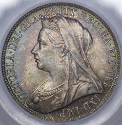 1901 Florin (CGS UNC 85) - Victoria British Silver Coin - Superb