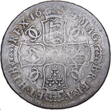 1674 Halfcrown - Charles II British Silver Coin