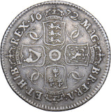 1672 Shilling - Charles II British Silver Coin - Nice