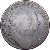 1692 Shilling (Inverted 1) - William & Mary British Silver Coin