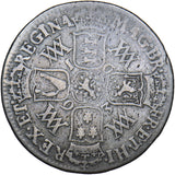 1693 Shilling - William & Mary British Silver Coin