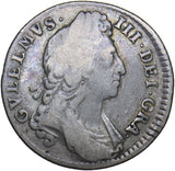 1697 Shilling (GVLELMVS Error) - William III British Silver Coin