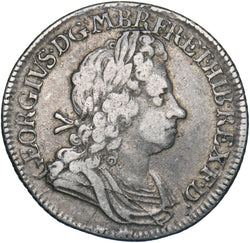 1720 Shilling (Roses & Plumes) - George I British Silver Coin - Nice