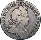 1723 Shilling (Roses & Plumes, 2nd Bust) - George I British Silver Coin