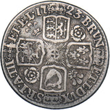 1723 Shilling (Roses & Plumes, 2nd Bust) - George I British Silver Coin