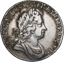 1725 Shilling - George I British Silver Coin - Nice