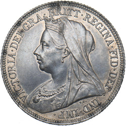 1901 Shilling - Victoria British Silver Coin - Very Nice