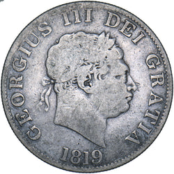 1819 Halfcrown - George III British Silver Coin