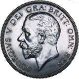 1927 Proof Halfcrown - George V British Silver Coin - Very Nice