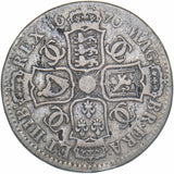 1670 Halfcrown - Charles II British Silver Coin