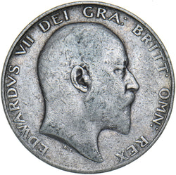 1904 Halfcrown - Edward VII British Silver Coin