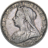 1896 Florin - Victoria British Silver Coin - Nice