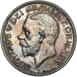 1927 Proof Shilling - George V British Silver Coin - Superb