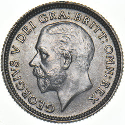 1926 Sixpence - George V British Silver Coin - Superb