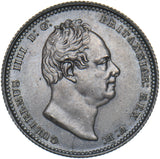 1836 Shilling - William IV British Silver Coin - Superb