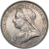 1893 Shilling - Victoria British Silver Coin - Superb