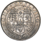 1893 Shilling - Victoria British Silver Coin - Superb