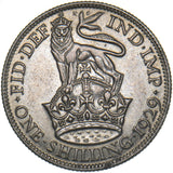 1929 Shilling - George V British Silver Coin - Very Nice