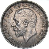 1932 Shilling - George V British Silver Coin - Very Nice