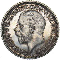 1927 Proof Sixpence - George V British Silver Coin - Superb