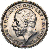 1927 Proof Sixpence - George V British Silver Coin - Very Nice