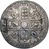 1678 Crown - Charles II British Silver Coin