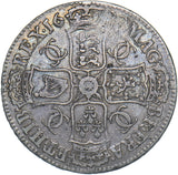 1679 Crown - Charles II British Silver Coin - Nice