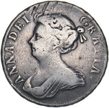 1709 Halfcrown - Anne British Silver Coin