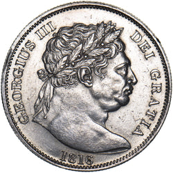 1816 Halfcrown - George III British Silver Coin - Very Nice