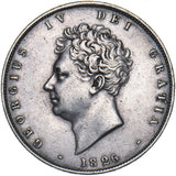 1826 Halfcrown - George IV British Silver Coin - Very Nice