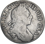 1698 Shilling - William III British Silver Coin