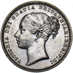 1873 Shilling (Die no. 16) - Victoria British Silver Coin - Nice