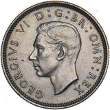 1952 Sixpence - George VI British  Coin - Very Nice