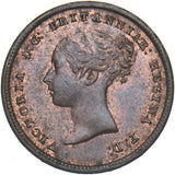 1844 Half Farthing - Victoria British Copper Coin - Very Nice