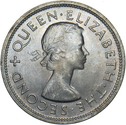 1953 Southern Rhodesia Crown - Elizabeth II Silver Coin - Superb